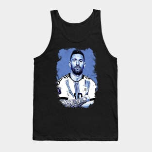 Lionel Messi Vexel Artwork Tank Top